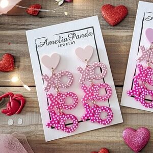 🩷Pink XO Earrings🩷